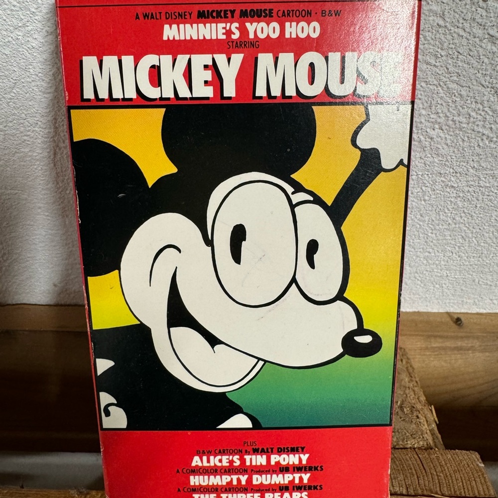 Disney Red Mickey Mouse Cartoon Collection DVD